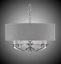 American Brass & Crystal CH5424-32G-36G-ST-GL - Five Light Chandelier